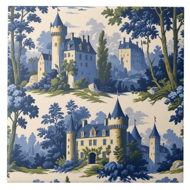Beautiful Ceramic Tile (Front)