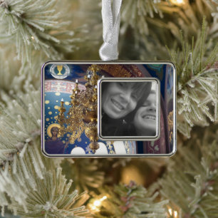 Beautiful Chandelier in the Cathedral Christmas Ornament