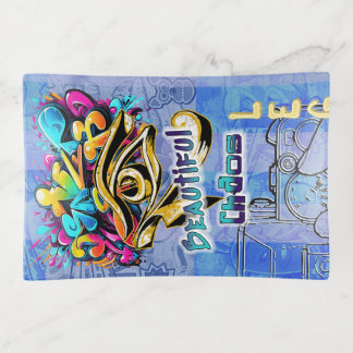 Beautiful Chaos, med. Trinket Tray