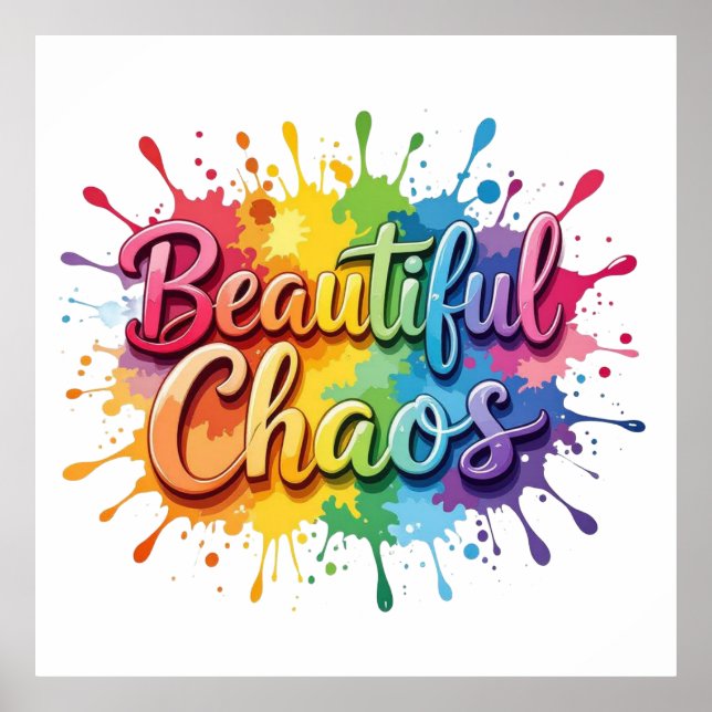 Beautiful Chaos Poster (Front)