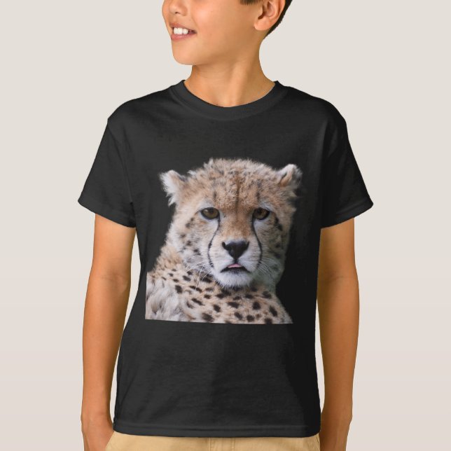 Beautiful Cheetah Gorgeous Face  T-Shirt (Front)