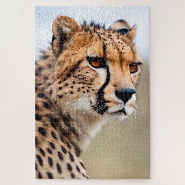Beautiful Cheetah Jigsaw Puzzle (Vertical)
