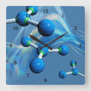 Beautiful Chemistry Wall Clock