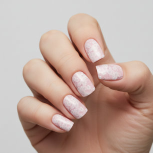 Beautiful Cherry Blossom Floral - Pink Floral Minx Nail Art