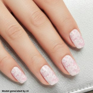 Beautiful Cherry Blossom Floral - Pink Floral Minx Nail Art