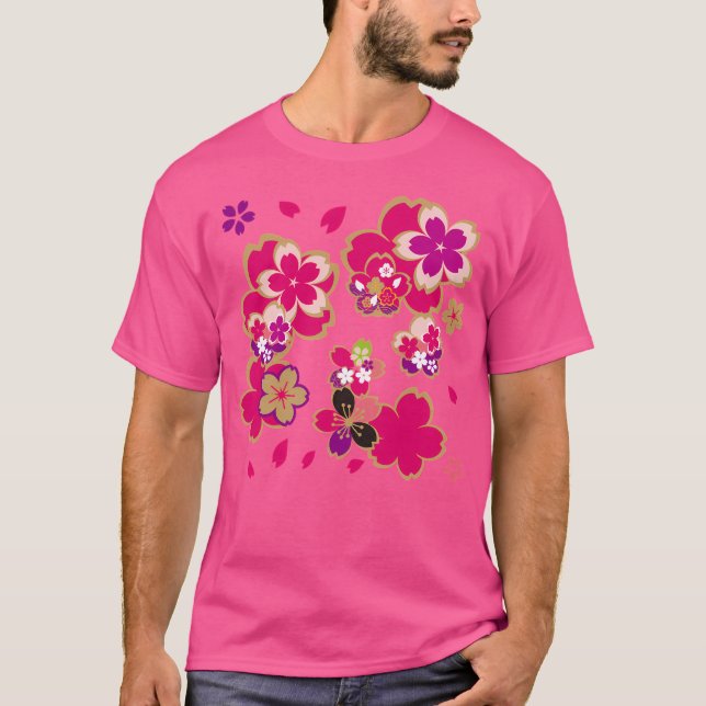 Beautiful Cherry Blossoms Of Japan3 T-Shirt (Front)