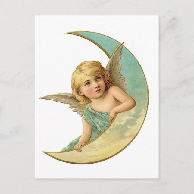 Beautiful Cherub Angel Postcard (Front)
