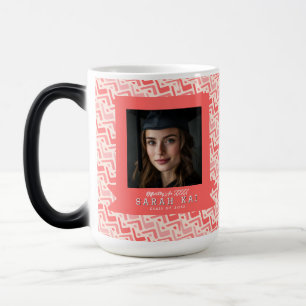 Beautiful Chevron Print Dad Graduation Gift Color Morph Mug