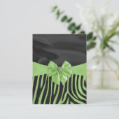 Beautiful chic elegant silk fabric effects zebra (Standing Front)