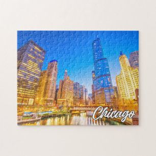 Beautiful Chicago, Illinois, United States Jigsaw Puzzle