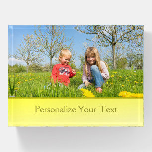 Beautiful Children's Photo Paperweight