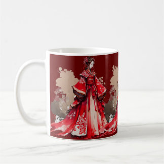 Beautiful Chinese Lady Coffee Mug