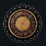 Beautiful Chinese Zodiac Wheel Dartboard<br><div class="desc">Super looking horoscope dart board. Intricate sections of the Chinese Zodiac along with a starry side border</div>