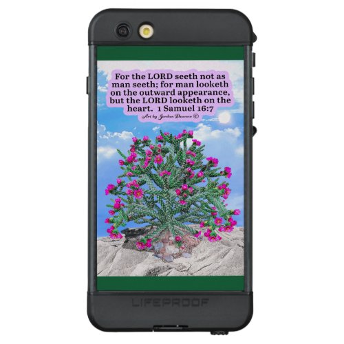Beautiful Cholla Cactus Scripture 1 Samuel 167 LifeProof ND iPhone 6s Plus Case