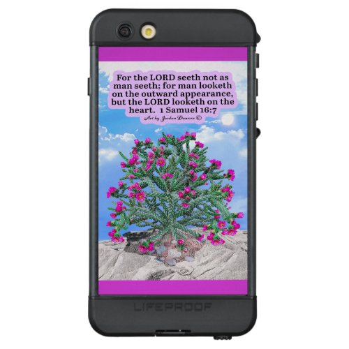 Beautiful Cholla Cactus Scripture 1 Samuel 167 LifeProof ND iPhone 6s Plus Case