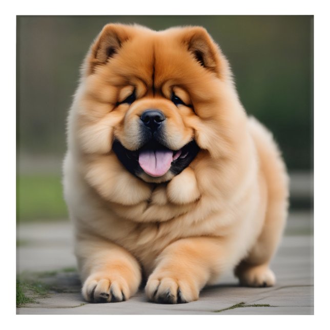 Beautiful Chow Chow Acrylic Print (Front)