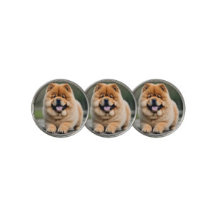Beautiful Chow Chow Golf Ball Marker