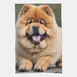 Beautiful Chow Chow Kitchen Towel
