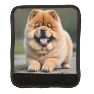 Beautiful Chow Chow Luggage Handle Wrap