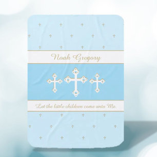 Beautiful, Christian keepsake Baby Blanket