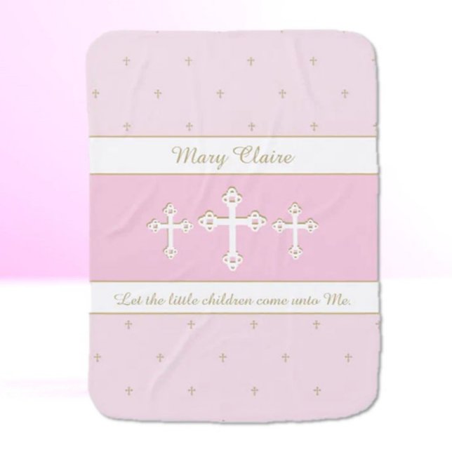 Beautiful, Christian keepsake Baby Blanket (Creator Uploaded)