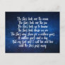 Beautiful Christian Prayer Stars Poem Night Sky Postcard