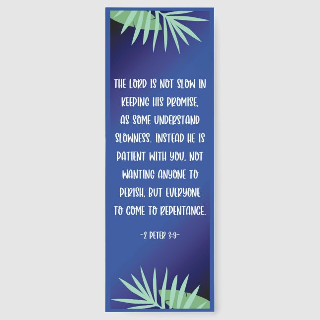 Beautiful Christian Quote/Bible Verse Bookmarks (Back)