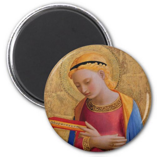 Beautiful Christian Vintage Angel Holy Book Magnet