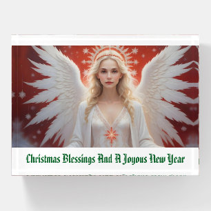 Beautiful Christmas Angel Paperweight