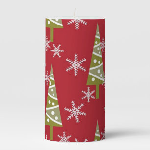 Beautiful Christmas Candle! Pillar Candle