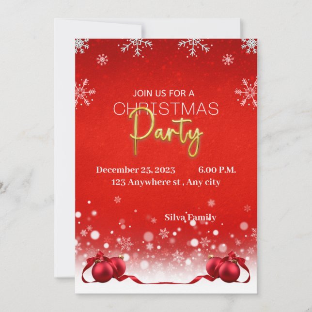 Beautiful Christmas Card (Front)