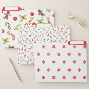Beautiful Christmas File Folder