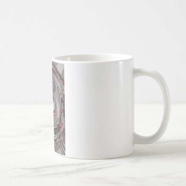 Beautiful Christmas Hearts Holiday Season Colors  Coffee Mug (Right)
