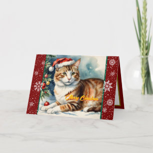 Beautiful Christmas Holiday Modern Collection Card