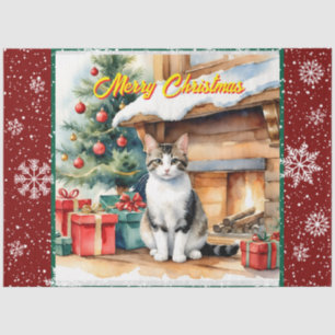 Beautiful Christmas Holiday Old Collection Tissue Paper