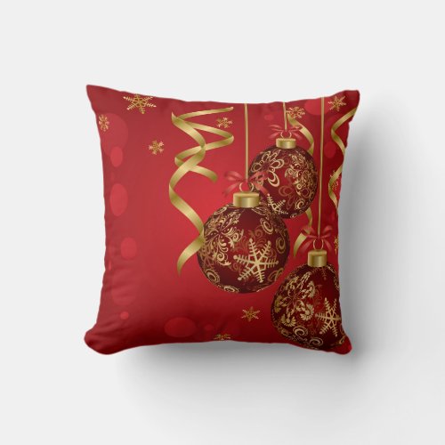 Beautiful ChristmasHoliday Throw Pillow