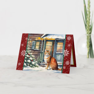 Beautiful Christmas Holiday Trendy Collection Card