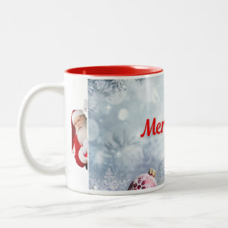 Beautiful Christmas Mug with Santa
