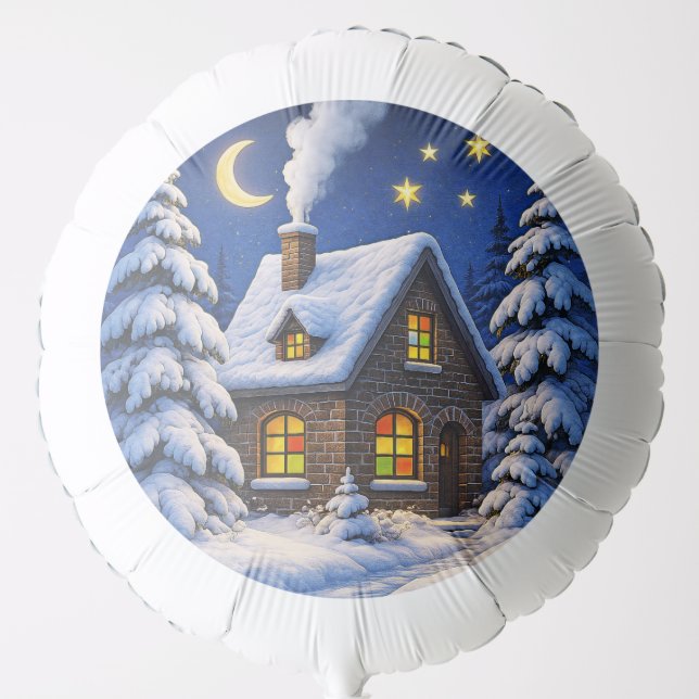 Beautiful Christmas party Balloon (Front)