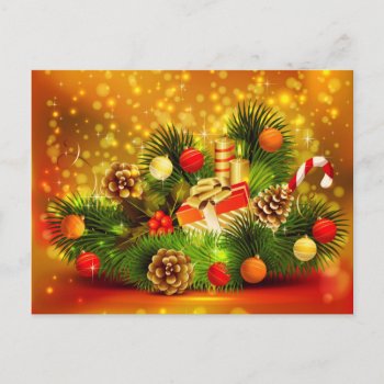 Beautiful Christmas Post Card by ArtsofLove at Zazzle