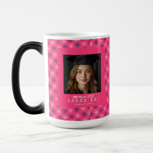 Beautiful Christmas Print Grandaughter Graduation Color Morph Mug