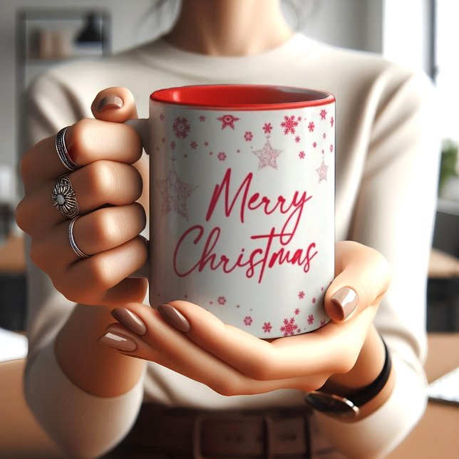 Beautiful christmas snow flakes ornaments MUG (Creator Uploaded)