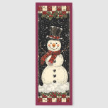 Beautiful Christmas Snowman Bookmarks<br><div class="desc">Beautiful Christmas Snowman
Illustration For Anyone
Customizable</div>