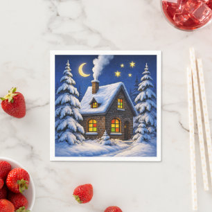 Beautiful Christmas themed Napkins