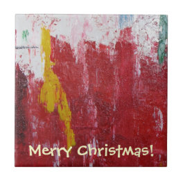 Beautiful Christmas Tile! Ceramic Tile