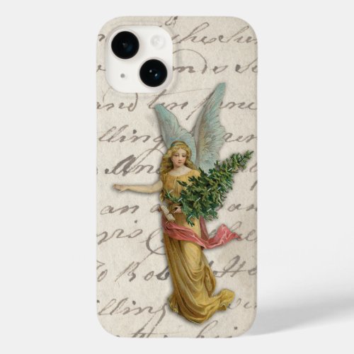 Beautiful Christmas Tree Angel Antique Victorian C Case_Mate iPhone 14 Case
