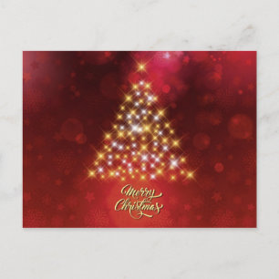 Beautiful Christmas Tree Postcard