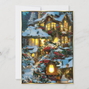 Beautiful Christmas View Invitation