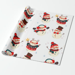 Beautiful Christmas, Winter Landscape   Wrapping Paper