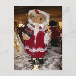 Beautiful Christmas with Love Have a Nice Day and  Holiday Postcard